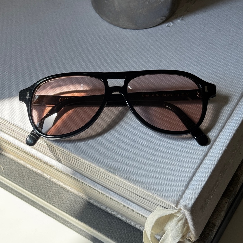 Cubitts Black Sunglasses with Vanity Lenses
